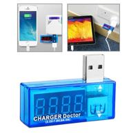 USB Voltage Charge Doctor / Current Tester for Mobile Phones / Tablets(Blue) - thumbnail