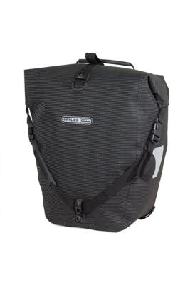 Ortlieb Back-Roller High Visibility QL2.1 Voor- en Achtertas 20L Achterwiel - Zwart