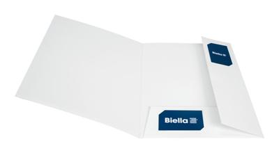 Offertemap Pearl 1 A4 met insteektas 2 flappen wit | 25 stuks Offertemap Pearl 1 A4 met insteektas 2 flappen wit | 25 stuks