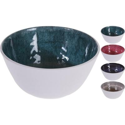 Schaal Melamine Marmer 155x80mm 12 Stuks Assorti