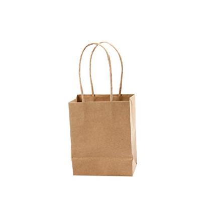 Creativ Company Papieren zakken, h: 17 cm, b: 12x7 cm, 125 gr, bruin, 10 stuk/ 1 doos
