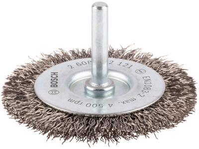 Bosch Accessoires Schijfborstel 70 mm, 0,3 mm, 10 mm, 4500 U/ min 1st - 2608622121 Bosch Accessoires Schijfborstel 70 mm, 0,3 mm, 10 mm, 4500 U/ min 1st - 2608622121