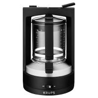 Krups KM468910 Koffiezetapparaat Zwart Capaciteit koppen: 12 Met drukzetsysteem - thumbnail