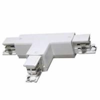 Euro 3 fase rails t - connector rechts (65x95 mm) wit - thumbnail
