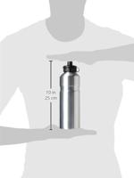 Point Aluminium mit Trinkventil-Schutzkappe Drinkfles Zilver - thumbnail