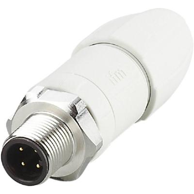 ifm Electronic EVF567 Sensor/actuator connector, niet geassembleerd Aantal polen (sensoren): 4 Stekker, recht 1 stuk(s)