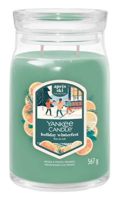 Yankee Candle Holiday winterfest signature large Jar