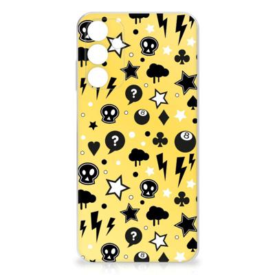 Silicone Back Case Samsung Galaxy A15 Punk Geel Silicone Back Case Samsung Galaxy A15 Punk Geel