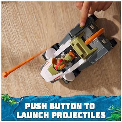 PAW Patrol Jungle Pups Trackers aapvoertuig met speelfiguur - thumbnail