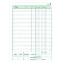 Exacompta kasboek, ft A4, Franstalig, dupli (50 x 2 vel) - thumbnail