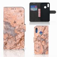 Honor 10 Lite | Bookcase | Marmer Oranje - thumbnail