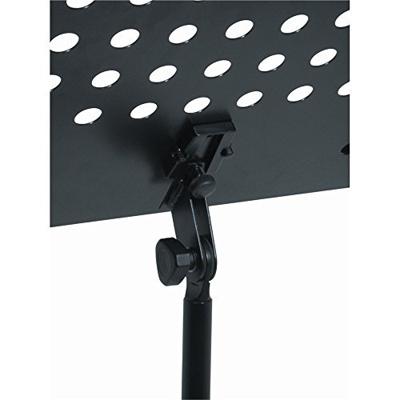 Quiklok MS330WB muziekstandaard met geperforeerd blad