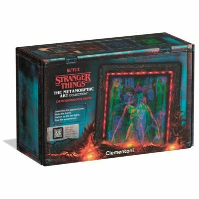 Clementoni Stranger Things Metamorphic Art Collection puzzel Demogorgon - 520 stukjes