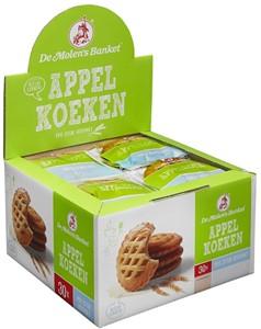 De Molen appelkoeken verpakt (30x 50gr)