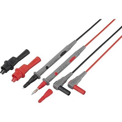 VOLTCRAFT TL 88-4 Veiligheidsmeetsnoerenset Banaanstekker 4 mm Testpunt 1.80 m Zwart, Rood 1 set(s) VOLTCRAFT TL 88-4 Veiligheidsmeetsnoerenset Banaanstekker 4 mm Testpunt 1.80 m Zwart, Rood 1 set(s)