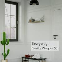 Gorillz Wagon 38 Industriële Plankendragers - 2 Stuks - Wit - thumbnail