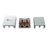 LogiLink NP0074 2 x RJ-45 Wit wandcontactdoos - thumbnail