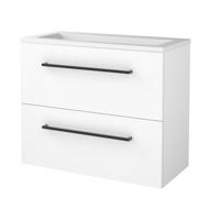 Badmeubelset Aquasplash Salt 80x39 cm Met Grepen Aquasplash - thumbnail