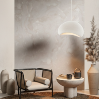 Lyora Natuurlijke hanglampAere wit 50cm - 9002661 - thumbnail