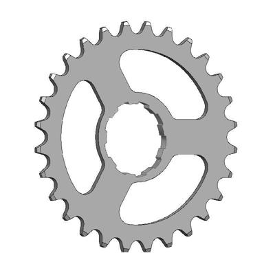 Esjot tandwiel Enviolo/Nuvinci 1/2x1/8 vlak 26T