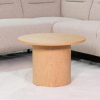LABEL51 Ronde Salontafel 'Oliva' Naturel Eiken, 60cm - thumbnail