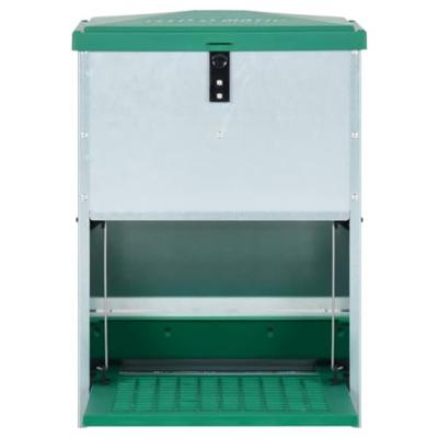 VidaXL Pluimveevoerbak automatisch met pedaal 12 kg VidaXL Pluimveevoerbak automatisch met pedaal 12 kg