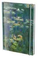 A6 Adresboek Groene weerspiegeling, Claude Monet - thumbnail