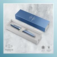 Parker IM Rituals vulpen, blauw CT, medium, giftbox - thumbnail
