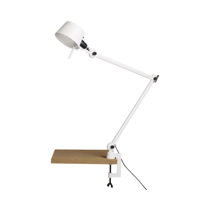 Tonone Bolt Desk 2 arm Bureaulamp met tafelklem - Wit - thumbnail