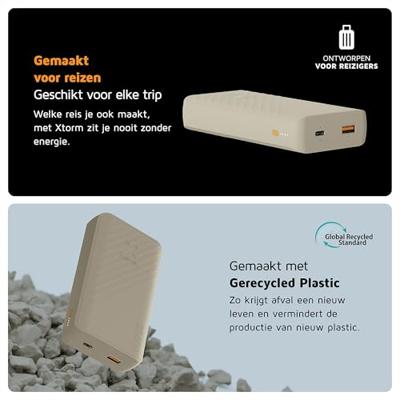Xtorm Go2 Power Pack 20000 mAh Powerbank Beige