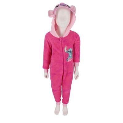 Onesie Lilo & Stitch Roze Maat 98-104 Onesie Lilo & Stitch Roze Maat 98-104