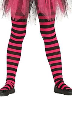 Panty roze/zwart kind