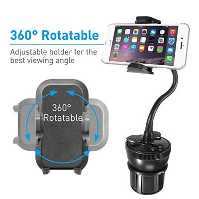 Macally MCup Power Autohouder Voor Bekerhouder + Lader Universeel - thumbnail