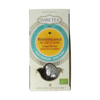 Hari Tea Grüner Tee & Blüten Vergissmeinnicht Bio 10 Stück