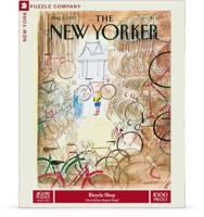 New York Puzzle Company Fietsenwinkel - 1000 stukjes - thumbnail