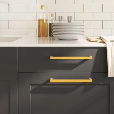 VidaXL Handvatten 5 st 224 mm roestvrij staal goudkleurig VidaXL Handvatten 5 st 224 mm roestvrij staal goudkleurig