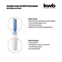 kwb 754520 Groeffrees 12 mm - thumbnail