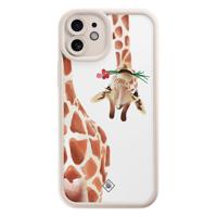iPhone 12 beige case - Giraffe - thumbnail