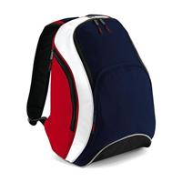 Atlantis BG571 Teamwear Backpack - Black/Classic-Red/White - 32 x 45 x 23 cm - thumbnail