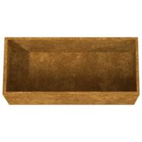 VidaXL Plantenbak 62x30x29 cm cortenstaal - thumbnail