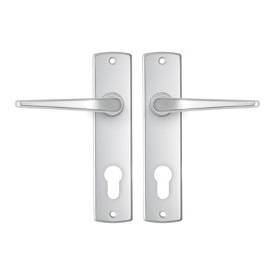 AXA | Binnendeurbeslag | Curve kruk | Duim | PC72 | Aluminium