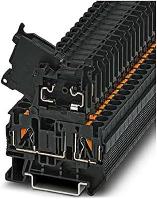Phoenix Contact 3211861 Zekering-serieklem 6.2 mm Snelaansluiting Zwart 50 stuk(s) Phoenix Contact 3211861 Zekering-serieklem 6.2 mm Snelaansluiting Zwart 50 stuk(s)