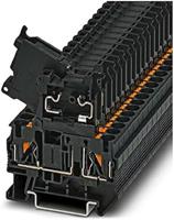 Phoenix Contact 3211861 Zekering-serieklem 6.2 mm Snelaansluiting Zwart 50 stuk(s) - thumbnail