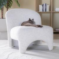 Eleonora Fauteuil 'Owen' kleur Beige - thumbnail