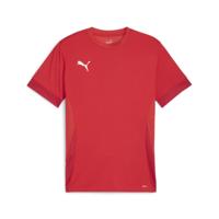 PUMA teamGOAL Matchday Voetbalshirt Rood Wit - thumbnail