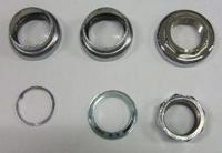 Gazelle balhoofdstel chroom impala 1" - thumbnail