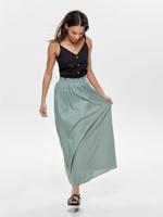 ONLY maxi rok ONLVENEDIG met plooien lichtgroen - thumbnail