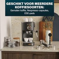 Princess E249417 Espresso Machine Zwart/Goud - thumbnail