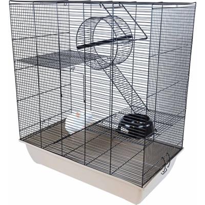 Interzoo rattenkooi Rat 70 zwart/beige Interzoo Gebr. de Boon - Gebr de boon