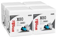 Poetsdoek wypall x80 powerclean 305x317mm wit - thumbnail